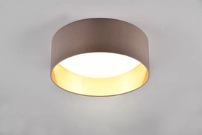 Világosbarna LED mennyezeti lámpa ø 30 cm Locarno – Reality
