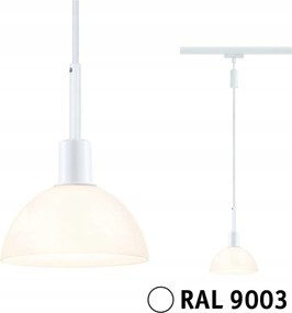 Paulmann URail függeszték Sarrasani E14, fehér, max. 20W, Ral 9003