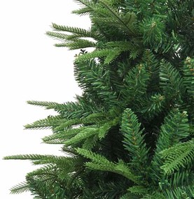 Mesterséges, előre világított karácsonyi fa Zöld 180 cm