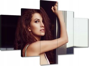 Vászonkép 100x70 Rózsaszín monokini jelmez