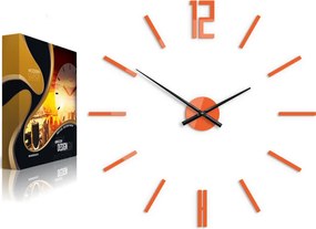 Nagy Falióra Carlo 75CM Orange Színek