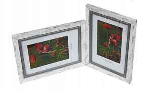 Galéria Flash multikeret képekhez 15x21 cm Dupla szint/függőleges Fehér