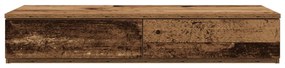 Ágy Fiókok Régi Fa 90x36,5x16,5 cm Műanyag
