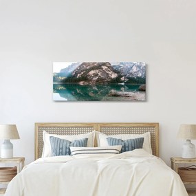 Kép egy hegyi tóról (120x50 cm)