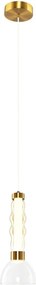 MILAGRO ML1418 LUCCO Modern Led Függesztett Lámpa Borostyán LED IP20