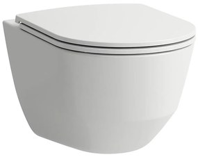 LAUFEN H8669530000001 - Falra szerelhető WC PRO + SoftClose PRO WC-ülőke