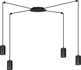 Emibig modern függeszték traker fekete emi524/4