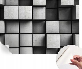 ĂntapadĂłs fotĂłtapĂ©ta Otthoni szobĂĄba Geometrikus kockĂĄk 152x104 cm