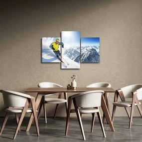 Kép - Síelő (90x60 cm)