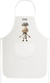 EMI Garlico konyhai kötény, Fehér