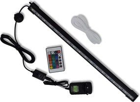 vidaXL LED-es RGB buborékos akváriumlámpa 48 cm