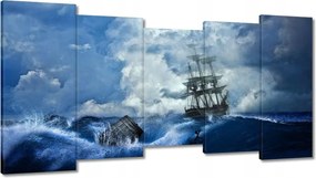 Képek 150x80 Vihar Tenger Hajó Tájkép
