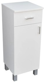 Viva STYLE fürdőszobai ÁLLÓSZEKRÉNY 85 alacsony POLCOS - 1 fiók - BALOS - 35 x 33 x 85 cm