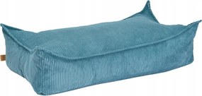 Aesthetic Téglalap Alakú Puff, Türkizkék