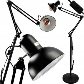 Loft állólámpa led E27 állítható