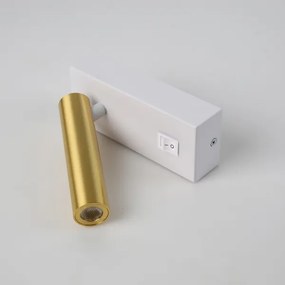 Brilagi - LED Fali spotlámpa MAYA LED/3W/230V 4000K fehér/arany