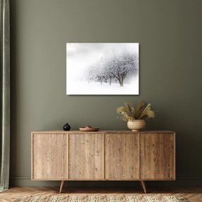 Kép - tél sikátor (üvegen) (70x50 cm)