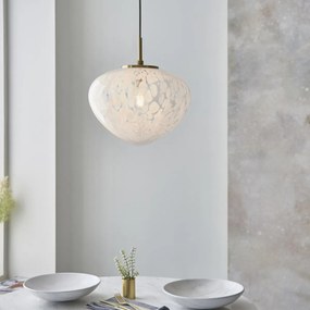 Endon glamour modern függeszték mali fehér sárgaréz end98815