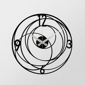 Enzoclock fém falióra, 48×48 cm – S027