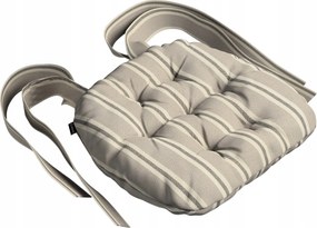 Márton székpárna 37x40 bézs-barna csíkos