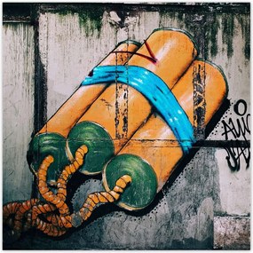 Poszterek 100x100 Graffiti Utcaművészet