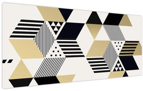 Kép - Geometriai formák N⁰1 (120x50 cm)