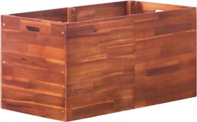 vidaXL akácfa kerti magaságyás 100 x 50 x 50 cm