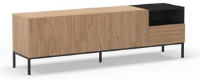 Natúr színű TV-állvány 180x55 cm Cailin – Marckeric