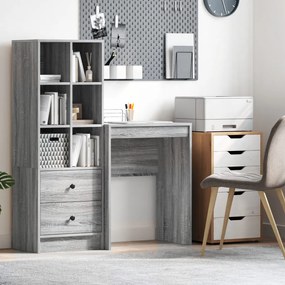 Íróasztal Szürke Sonoma Forgácslap 60 x 40 x 76 cm Íróasztal