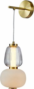 Italux Eris WL-98374-18W-GD Fali lámpa 1x18W/LED 3000K 2235lm IP20