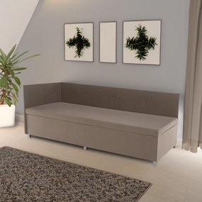 Heverő tárolóhellyel, bézses szürke, AURIA UNI