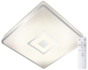 Top Light - LED RGB Dimmelhető mennyezeti lámpa LED/24W/230V szögletes + távirányító