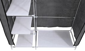 Gardróbszekrény LGSZ-01 szürke