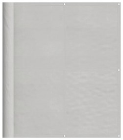 világosszürke 100% oxford poliészter erkélyparaván 120 x 600 cm