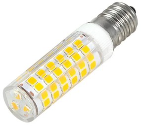 LED lámpa , égő , kukorica , E14 foglalat , 7 Watt , 360° , meleg fehér