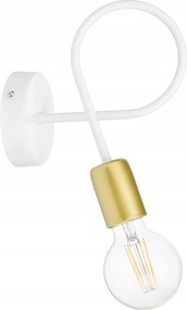 Loft Edison göndör drót fali lámpa 1x E27