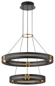 LED Csillár zsinóron LED/62W/230V 3000K 62x120 cm