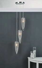 Dar Lighting NUALA NUA0350 Függőlámpa 3x40W/E14
