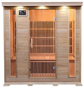 Sauna DeLuxe 4004 Carbon, világosbarna