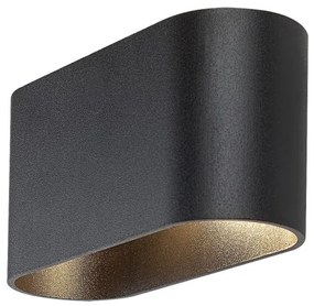 Rabalux 7023 - Fali lámpa KAUNAS 1xG9/10W/230V fekete