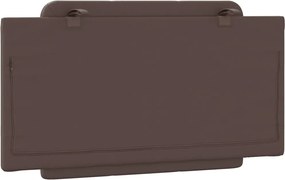 barna műbőr fejtámla párna Zadar 100 cm