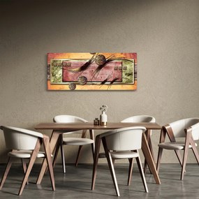 Absztrakt kép (120x50 cm)
