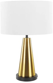 Aranyszínű fém asztali lámpa 60 cm SANDON Beliani