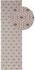 Pamut szőnyeg Cooper Taupe 15x15 cm Sample