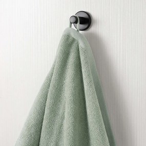 Goldea bordűr nélküli frottír törölköző és fürdőlepedő soft – zsályaszínű 50 x 100 cm