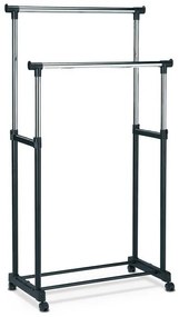 Ruhatároló Állvány Fekete Színben 83488