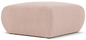 Rózsaszín buklé puff Molino – Micadoni Home