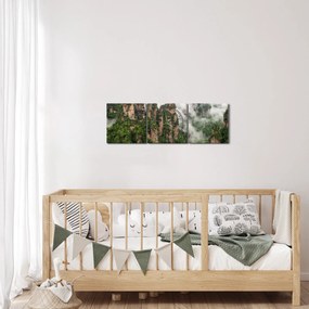 Kép - Zhangjiajie Nemzeti Park, Kína (órával) (90x30 cm)
