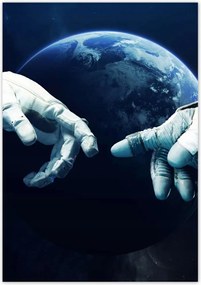 Poszterek 70x100 Ádám teremtése Kozmosz