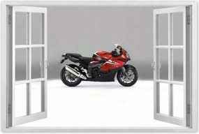 Poszter 60x40 Piros Bmw üldöző